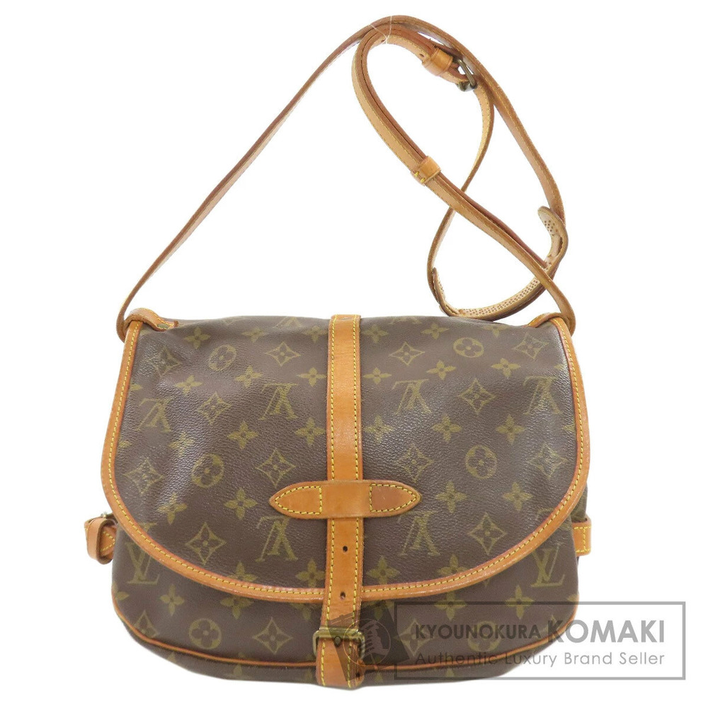Louis Vuitton Saumur Shoulder Bag Monogram Canvas